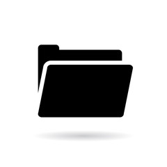 Web folder vector icon