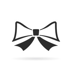 Bow vector pictogram