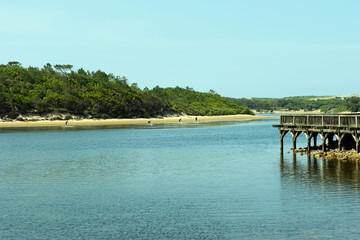 am Lac Marin in Vieux Boucau Aquitanien