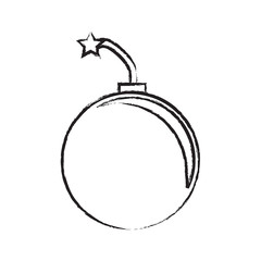 round bomb icon image