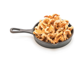 Fried pork rince or Pork snack with Northern Thai Green Chilli Dip