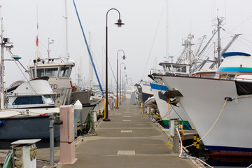 SEATTLE, WA - OCTOBER 28, 2017: Fishermen's terminal