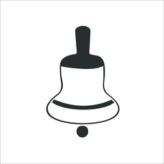 Bell icon. Vector Illustration