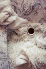 morning coffee love fur sweet