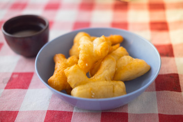 Deep fried dough stick