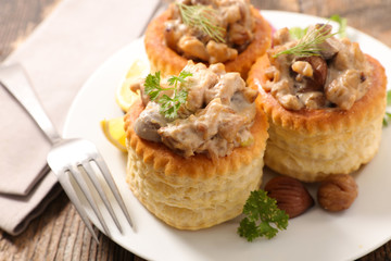 stuffed puff pastry