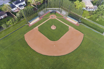 Baseball Field Aerial View © pics721