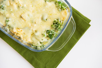 casserole with broccoli