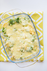 casserole with broccoli
