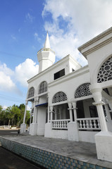 Brunei Darussalam Mosque at Kelantan, Malaysia. An old Mosque and small mosque build with Islamic...