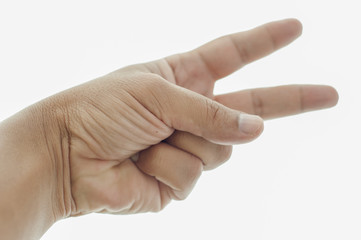 human fingers