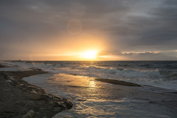 Sunrise on the Crystal Coast of North Carolina