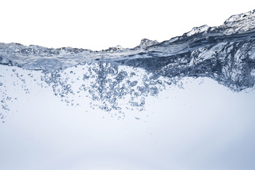 Water surface with wave