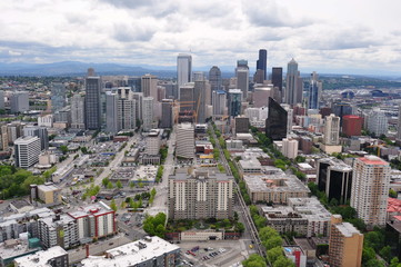 Aerial View of Seattle, United States