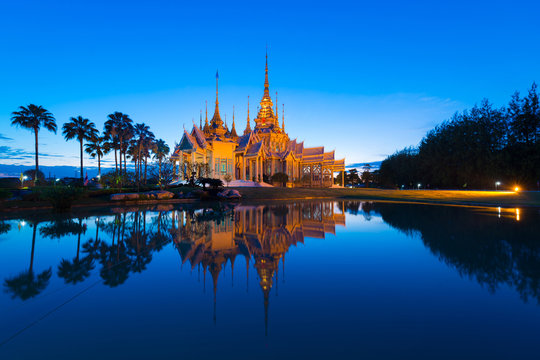 Wat Non Kum Temple in Sikhio, Thailand