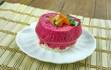 beet cheesecake