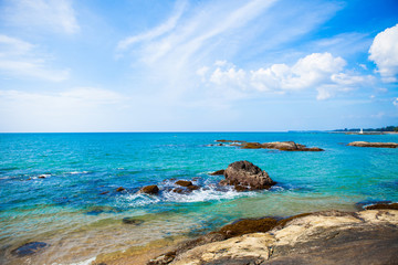 beautiful tropical beach of Khao Lak Phangnga in Thailand