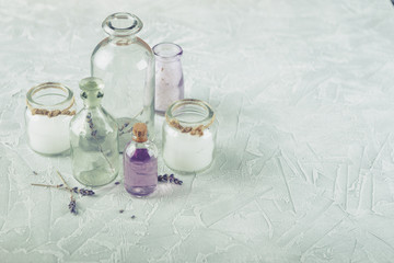 Aromatic oils and salt