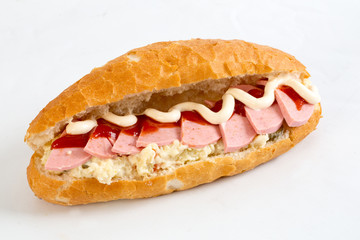 Snack ready meals sandwich