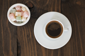 turkish coffee and turkish delights