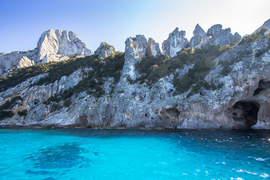 A view of Cala Goloritze beach, Sardegna