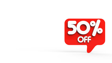 Promotion 50 % signet rouge coté droit pour intégration