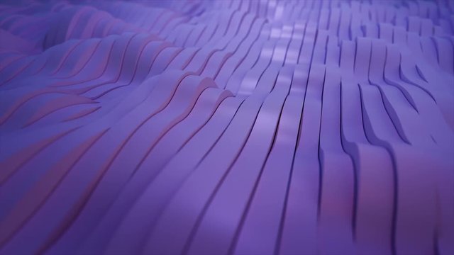 Displaced rubber waves