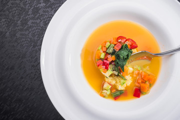 fresh vegetable soup