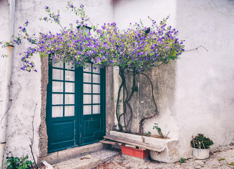 Old European city street, Sintra