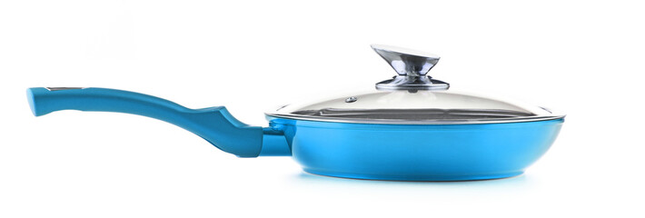 Frying pan isolated on white background