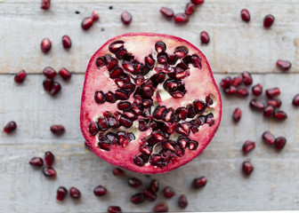 Pomegranate fruit