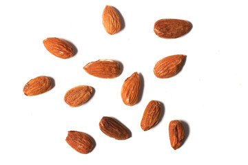 sweet almond drupes