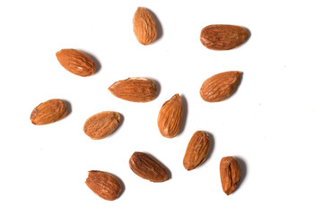sweet almond drupes