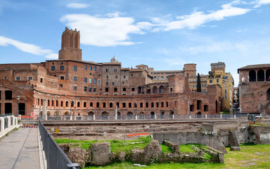 Obraz premium Trajan's Market. Rome. Italy