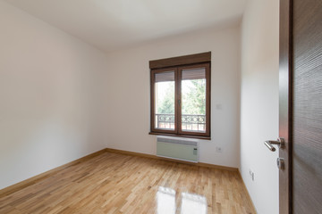 Empty room in new modern flat