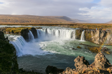 Fototapeta premium Godafoss waterfall in Iceland