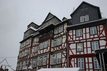 Fototapeta premium Marktplatz in Butzbach 