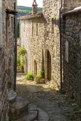 The street of Balazuc