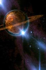 Planet Saturn Galaxy © Ezume Images