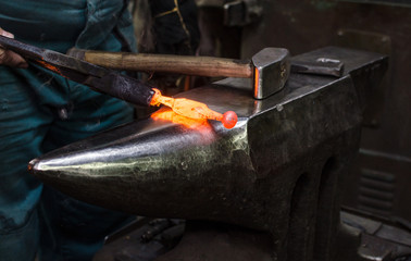 Blacksmith at work