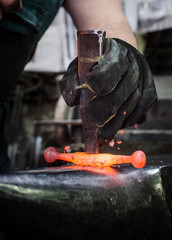 Blacksmith at work