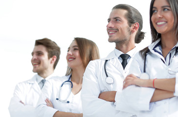 Fototapeta premium group of employees of the medical center