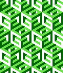 Geometric seamless pattern. Letters G pattern. Construction pattern.