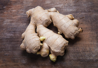 Fototapeta premium fresh ginger root