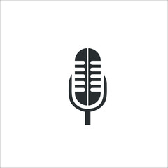 Microphone icon.. Vector Illustration