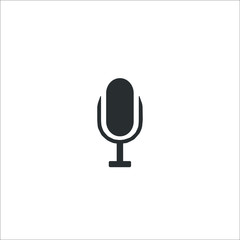 Microphone icon.. Vector Illustration