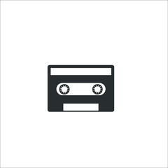 Obraz premium Audio cassette icon.