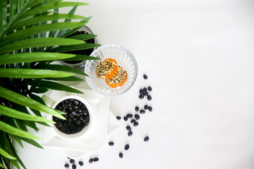 Cofee beans composition