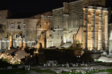 Fori imperiali  notturno romano
