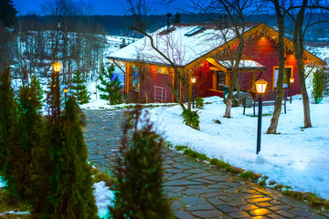 Landscaping and landscaping in the cottage village. Landings on the territory of the cottage community.